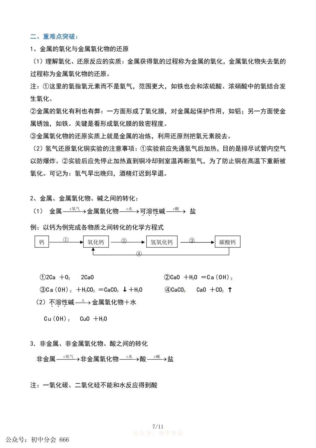 中考化学重难点|酸碱盐专题知识点汇总及解析(可打印) 第7张