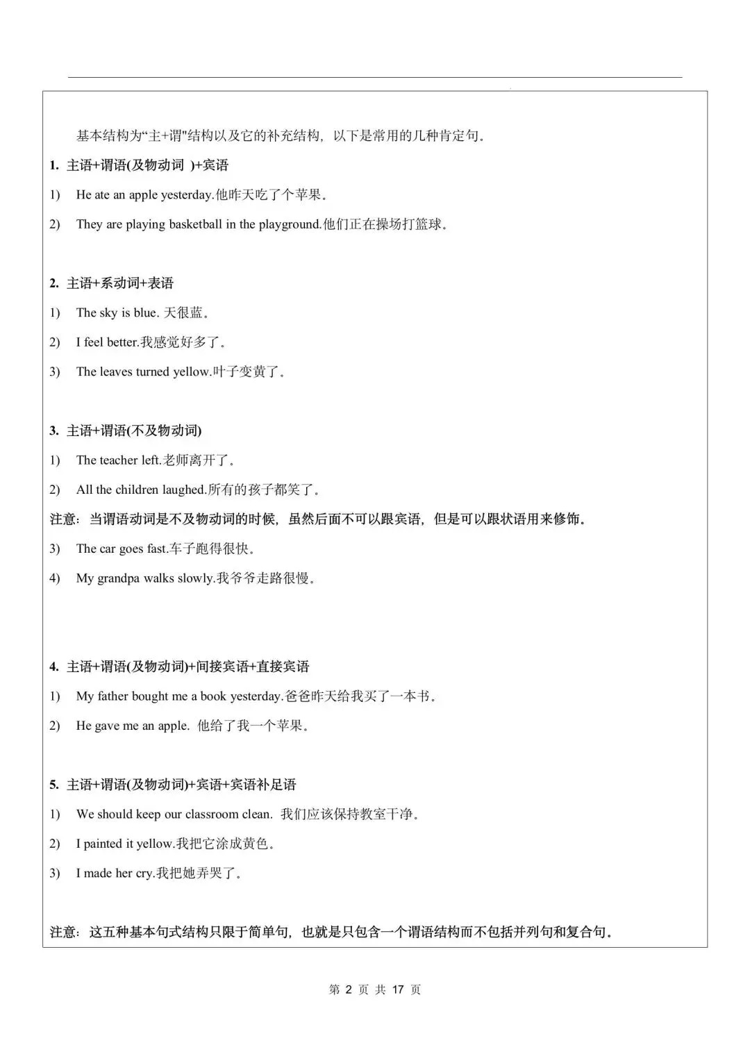【中考英语】2026年中考英语语法教学案 第18张 【中考英语】2026年中考英语语法教学案 第18张