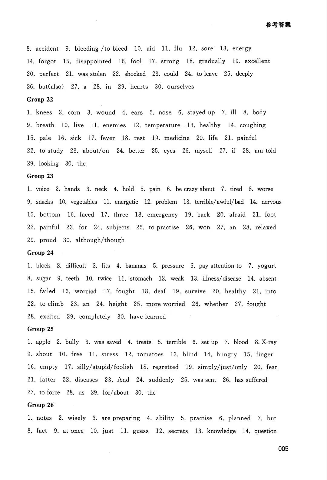 中考英语词汇全练 第25张