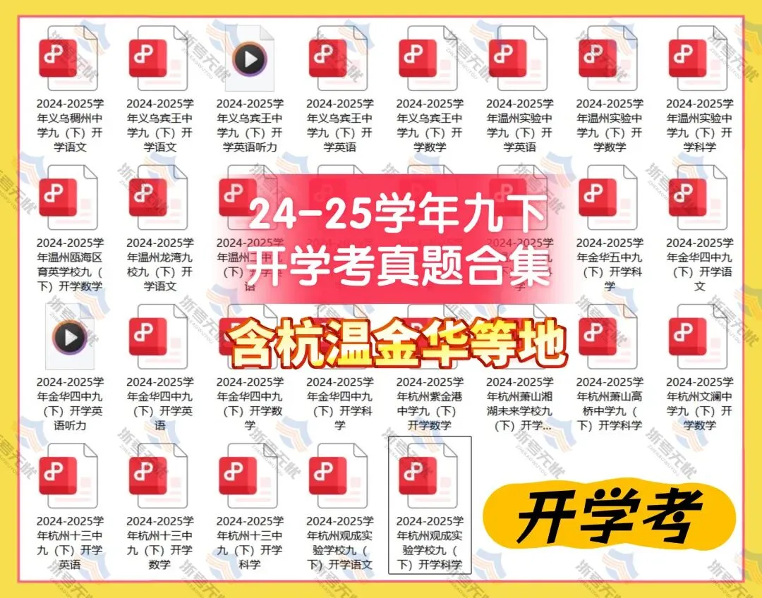 考试院专家编撰《25年浙江中考命题解析》全科电子版,命题趋势意图、典型错误全涵盖! 第36张