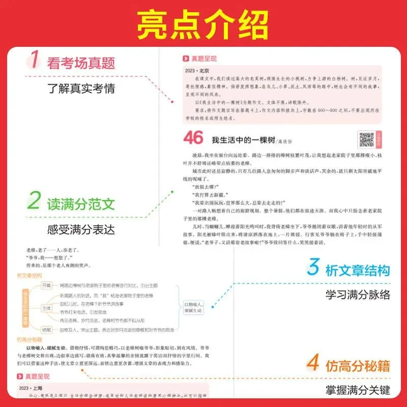 【广告】一本初中满分作文中考同步作文分类素材大全高分范文精选一本官方旗舰店名校优秀作文模板写作技巧【券面额】15元【到手价】19.2元 第3张