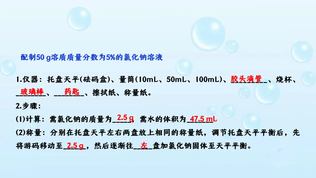 F542 备战中考2026 专题复习 优质课资源 初中化学《专题复习--溶液》课件PPT+教学设计Word 第22张