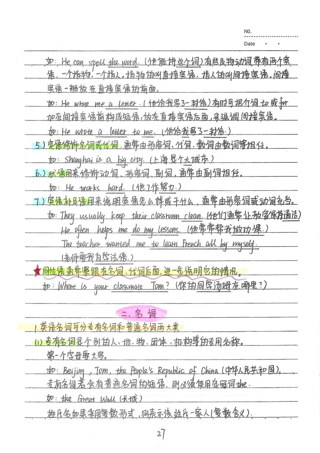 九年级(下)英语中考英语状元笔记126页,学霸都在用的秘密武器!电子版可下载打印 第8张