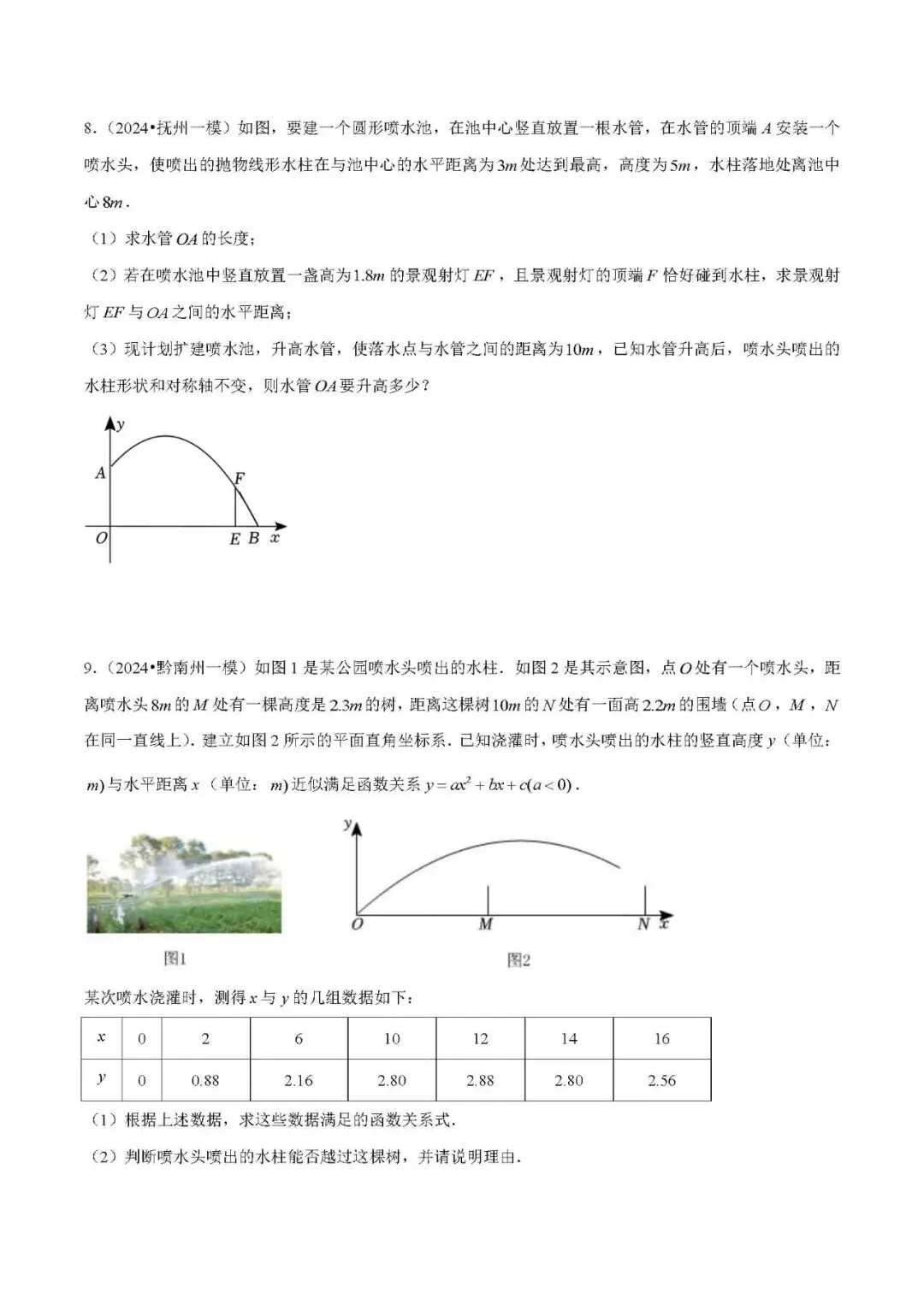 中考数学压轴题: 二次函数的实际应用 第5张