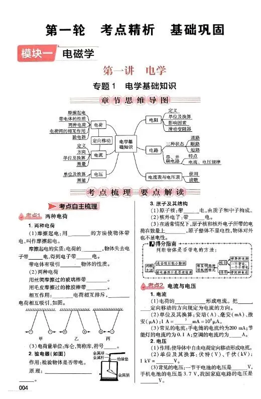 2026版中考物理总复习《一轮精讲本、精练本》|可下载打印 第2张 2026版中考物理总复习《一轮精讲本、精练本》|可下载打印 第2张