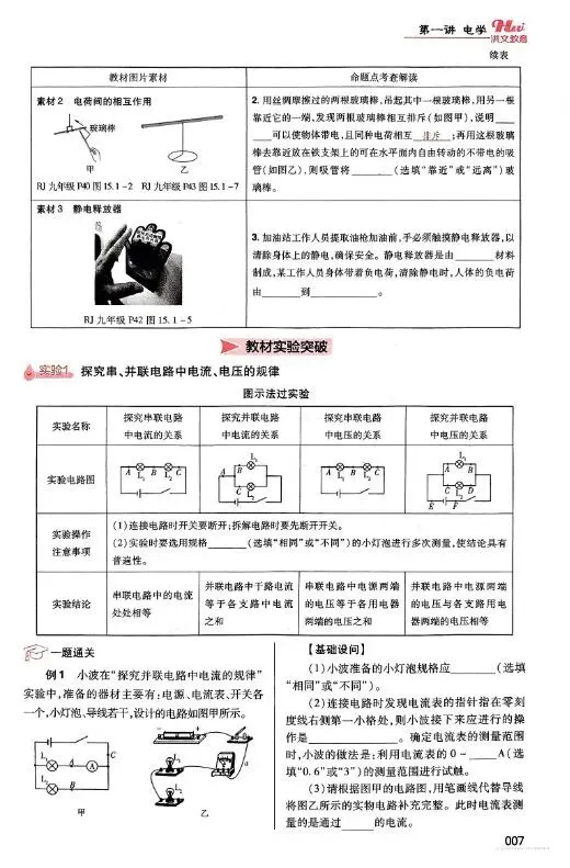 2026版中考物理总复习《一轮精讲本、精练本》|可下载打印 第5张 2026版中考物理总复习《一轮精讲本、精练本》|可下载打印 第5张