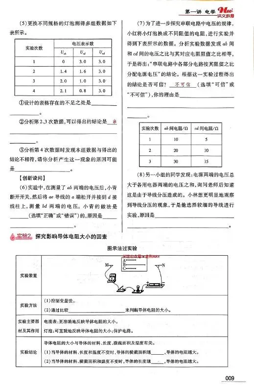 2026版中考物理总复习《一轮精讲本、精练本》|可下载打印 第7张 2026版中考物理总复习《一轮精讲本、精练本》|可下载打印 第7张