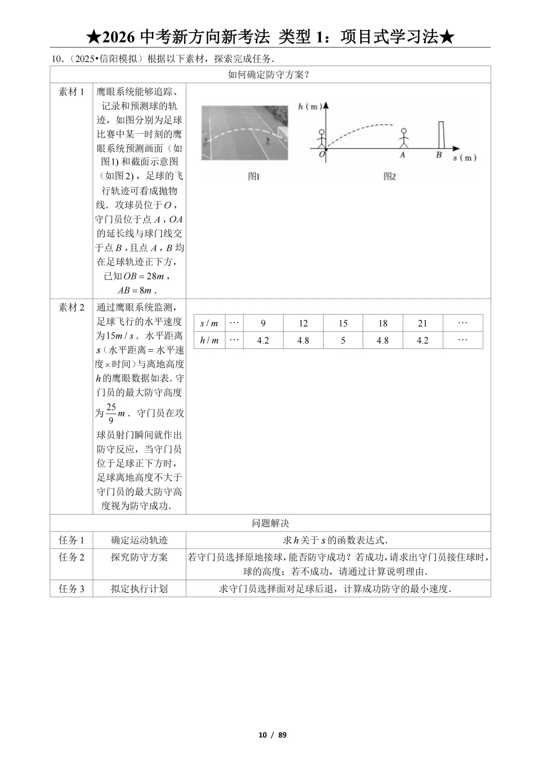 2026年中考数学新方向、新考法,9大题型分类练习 第11张