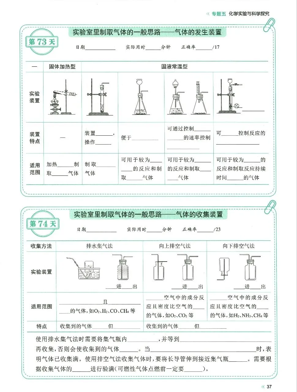 2026年中考化学知识点每日一练 第14张