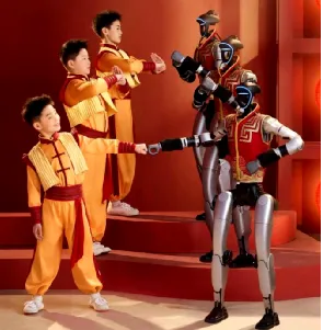 押题2026中考时文阅读-央视春晚〈Wu BOT〉见证中国科技进化史 第1张