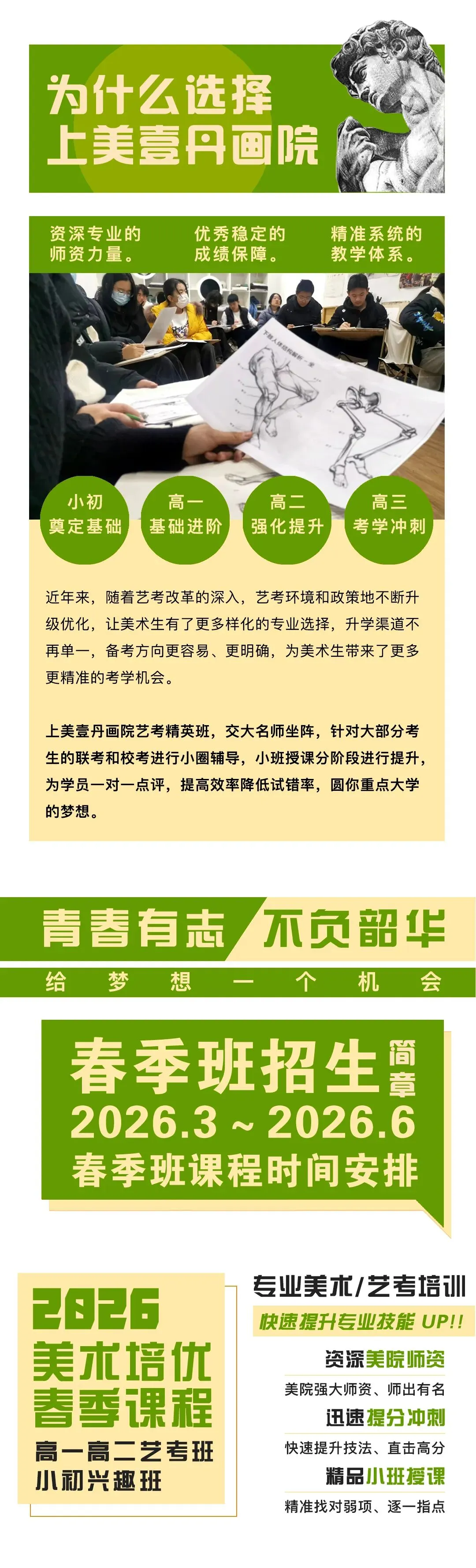 2026春季招生/中考美术集训 第3张
