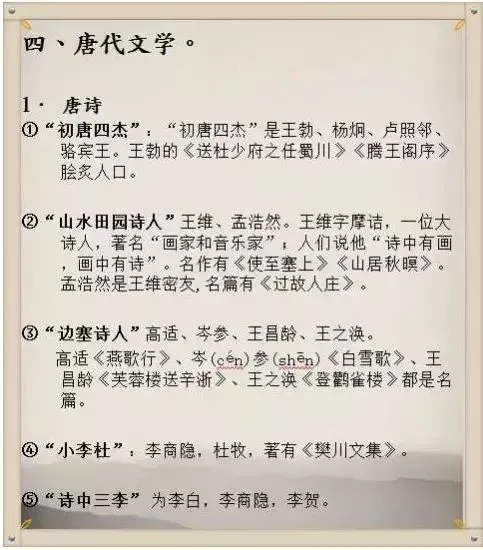 中考文史常识高频考点,你必须掌握! 第7张