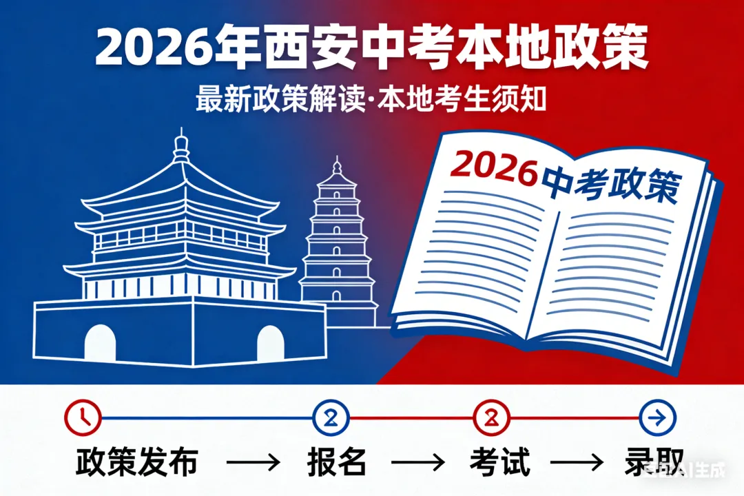 2026西安中考新政落地!计分科目“10变7”,总分640分,化学、生物、地理退出计分体系 第1张 2026西安中考新政落地!计分科目“10变7”,总分640分,化学、生物、地理退出计分体系 第1张