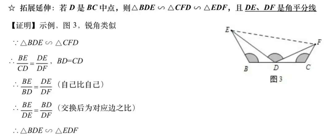 中考数学重要考点【相似模型】汇总 第11张