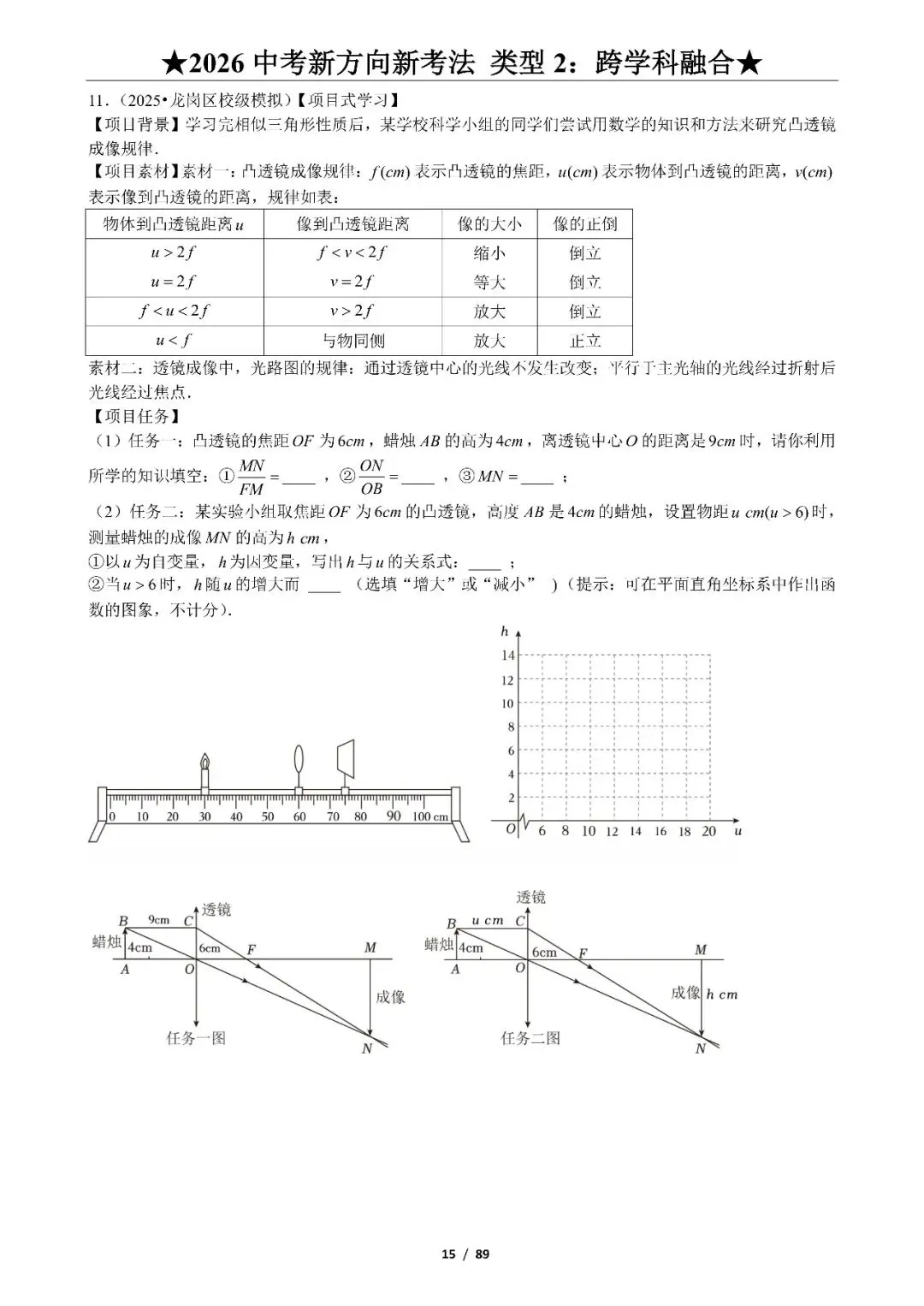 中考数学——新方向、新考法125题、9大题型 第7张