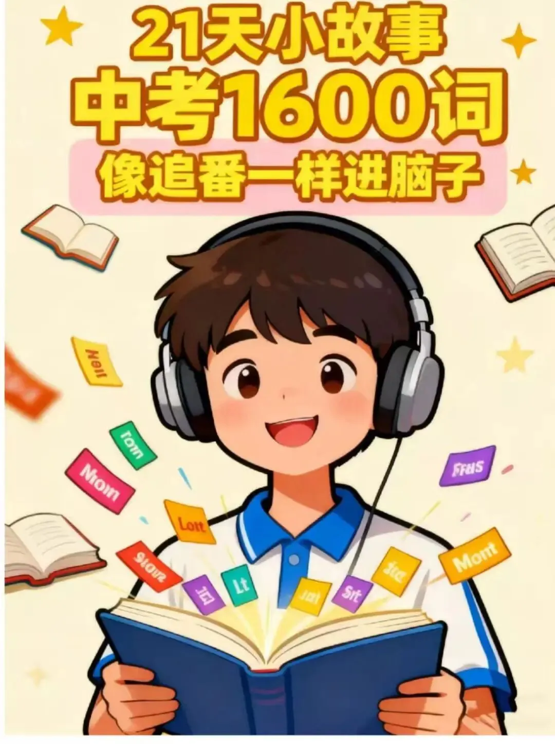 21天背完中考1600词?用孩子追番的劲头学英语,原来这么简单! 第7张 21天背完中考1600词?用孩子追番的劲头学英语,原来这么简单! 第7张