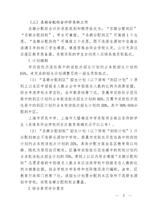 上海2026中考时间确定:6月20日-21日!今年中考有哪些“真变化”? 第6张 上海2026中考时间确定:6月20日-21日!今年中考有哪些“真变化”? 第6张