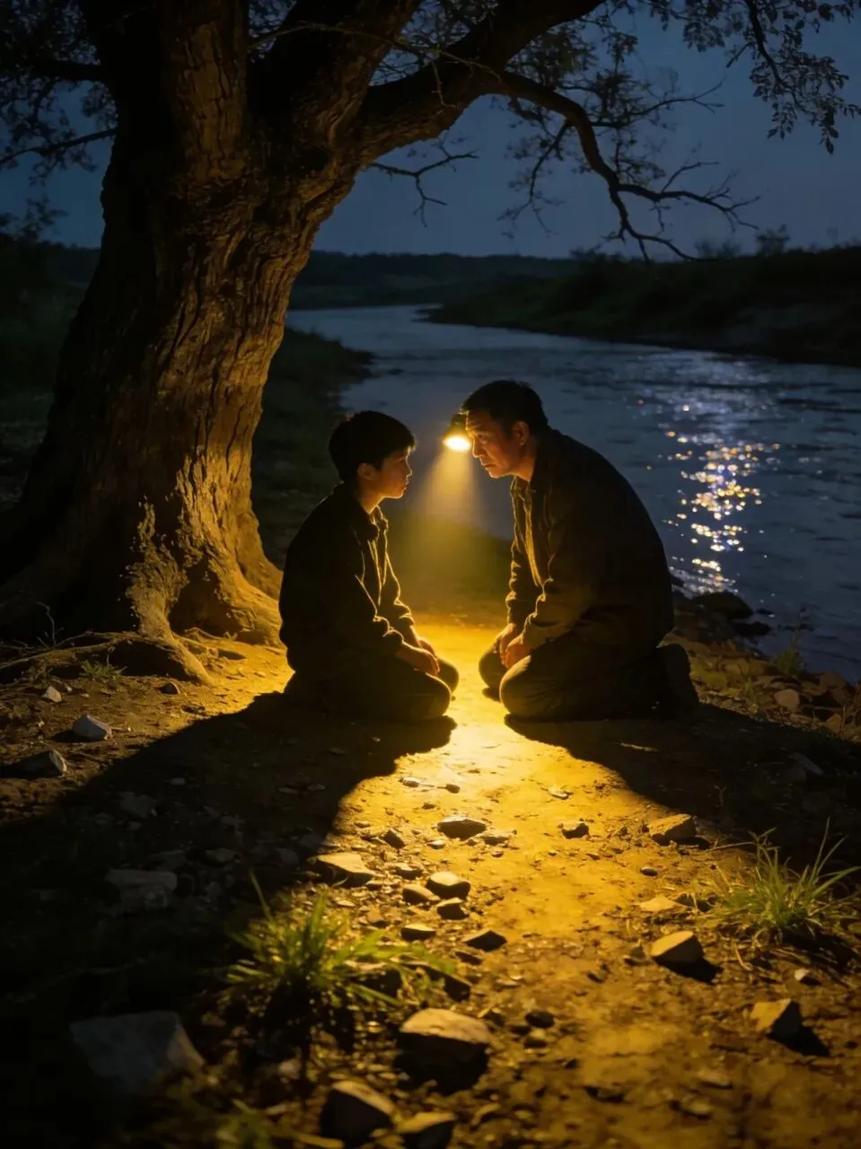 酸枣红了(16):中考落榜那晚,父亲在河边给我跪了 第1张