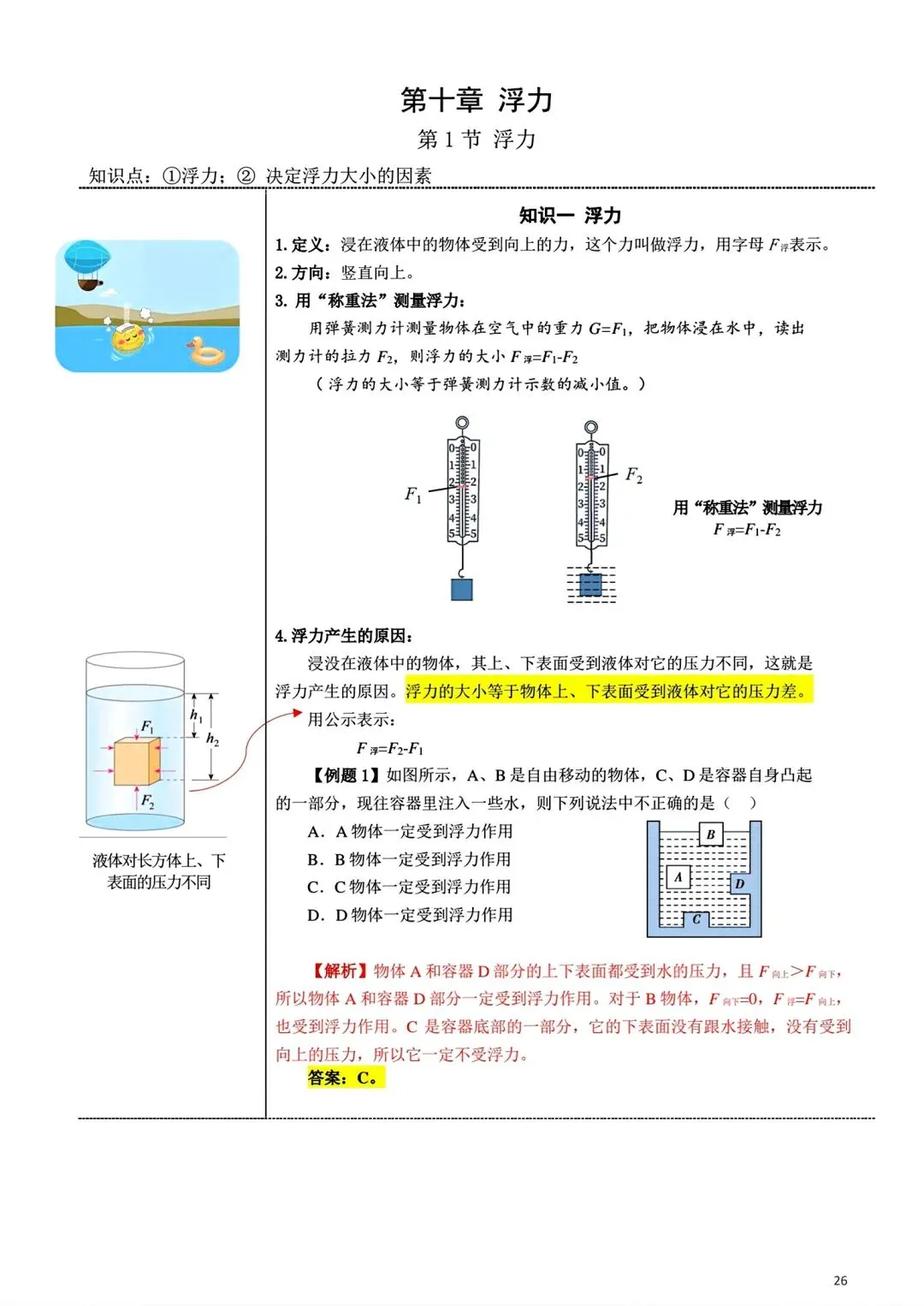 中考丨物理笔记 第26张