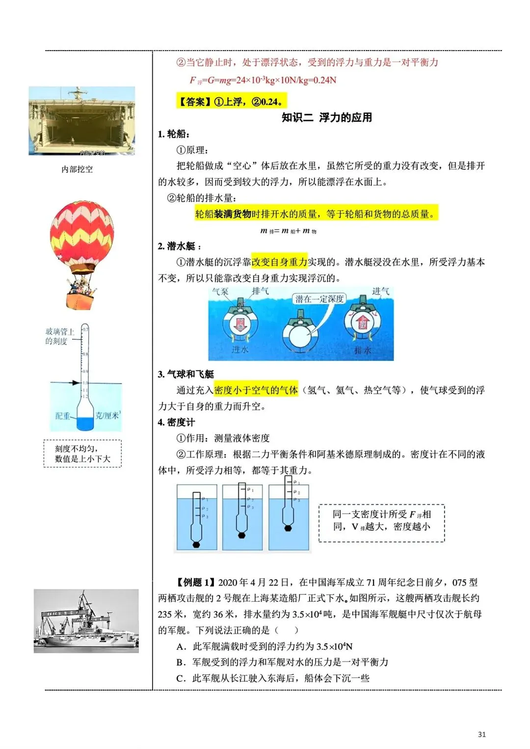 中考丨物理笔记 第31张