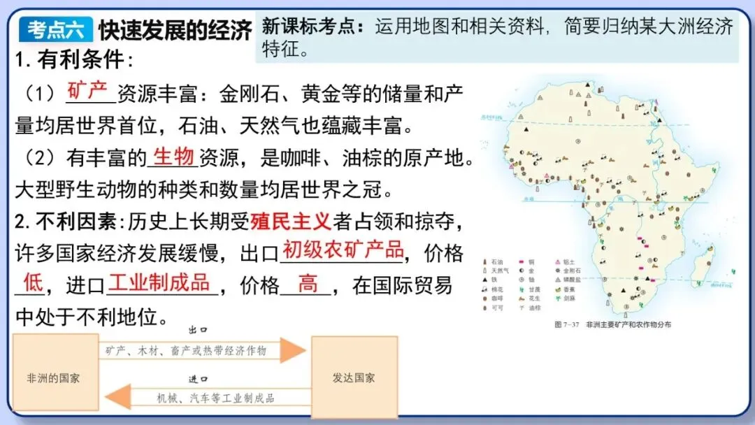 2026年中考地理复习专题八:认识大洲(湘教版) 第37张 2026年中考地理复习专题八:认识大洲(湘教版) 第37张