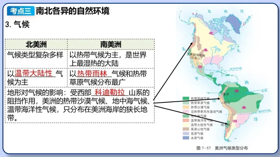 2026年中考地理复习专题八:认识大洲(湘教版) 第50张 2026年中考地理复习专题八:认识大洲(湘教版) 第50张