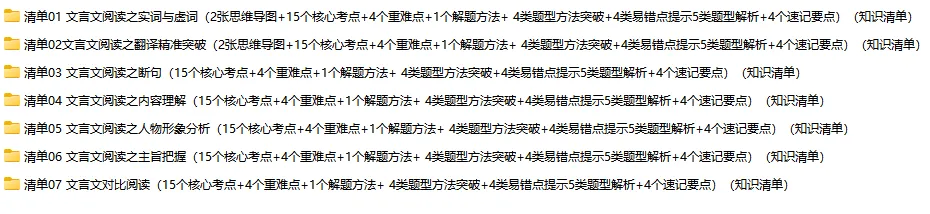 中考语文一轮复习:全套专项梳理,直接背,直接提分! 第7张 中考语文一轮复习:全套专项梳理,直接背,直接提分! 第7张