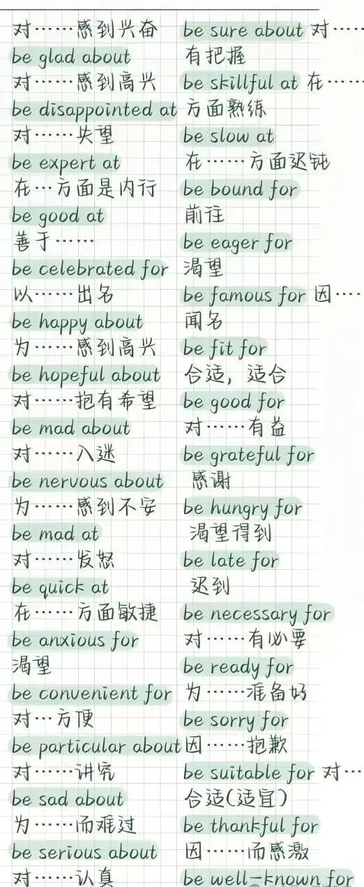 中考英语完形填空高频考点集锦,初中生背起来! 第7张