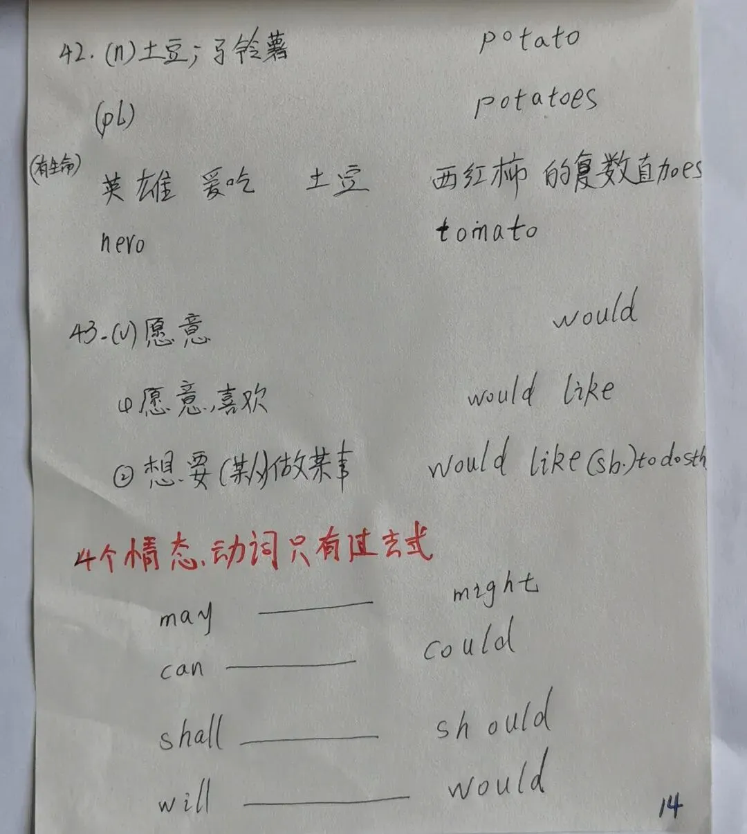 中考英语同步第十二天 第14张