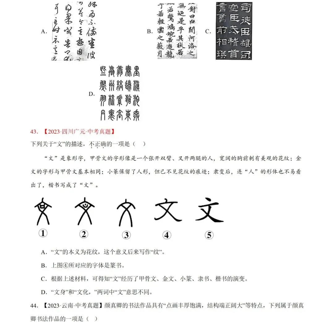 吃透这3年真题!2023-2025中考语文真题分类汇编,按专题刷透少走弯路! 第11张