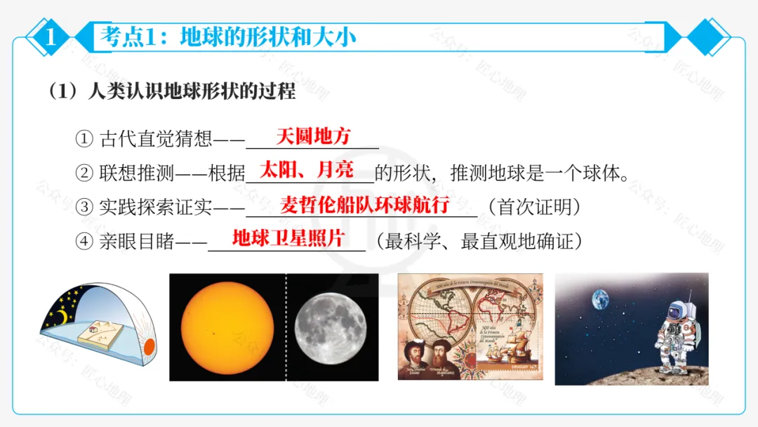 新教材 | 中考一轮复习·地球和地球仪(课件+导学单+练习题) 第31张