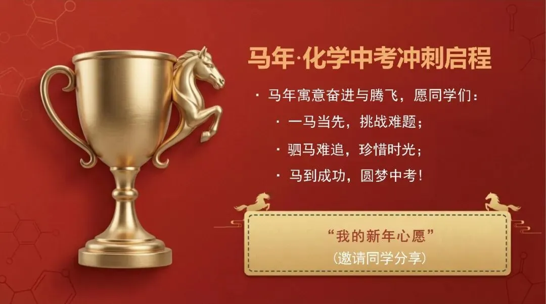 九年级化学春季开学第一课:马年·化学中考冲刺启程(可下载) 第2张 九年级化学春季开学第一课:马年·化学中考冲刺启程(可下载) 第2张