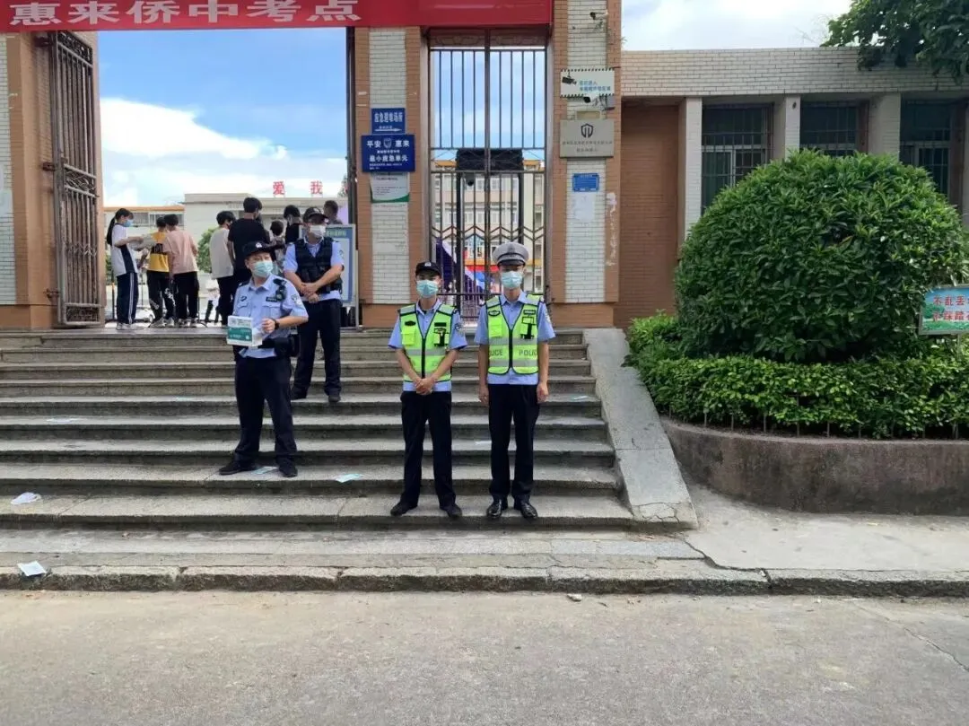 中考首日,惠来交警再度开启“护考”模式 第11张