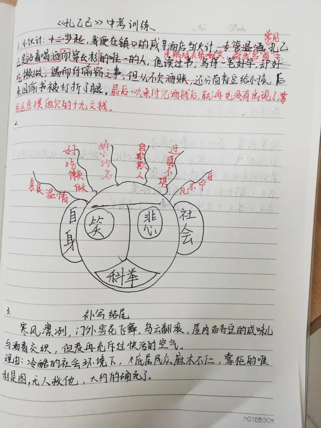 中考导向下的《孔乙己》教学设计 第10张 中考导向下的《孔乙己》教学设计 第10张