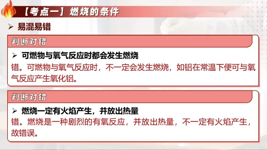 中考化学专题复习 | 专题十三《燃烧与灭火》课件+配套教学设计 第24张 中考化学专题复习 | 专题十三《燃烧与灭火》课件+配套教学设计 第24张