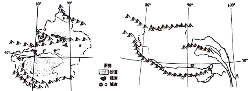 【中考地理】人教版初中地理会考真题分类训练专题11 我国的地理差异 第31张 【中考地理】人教版初中地理会考真题分类训练专题11 我国的地理差异 第31张