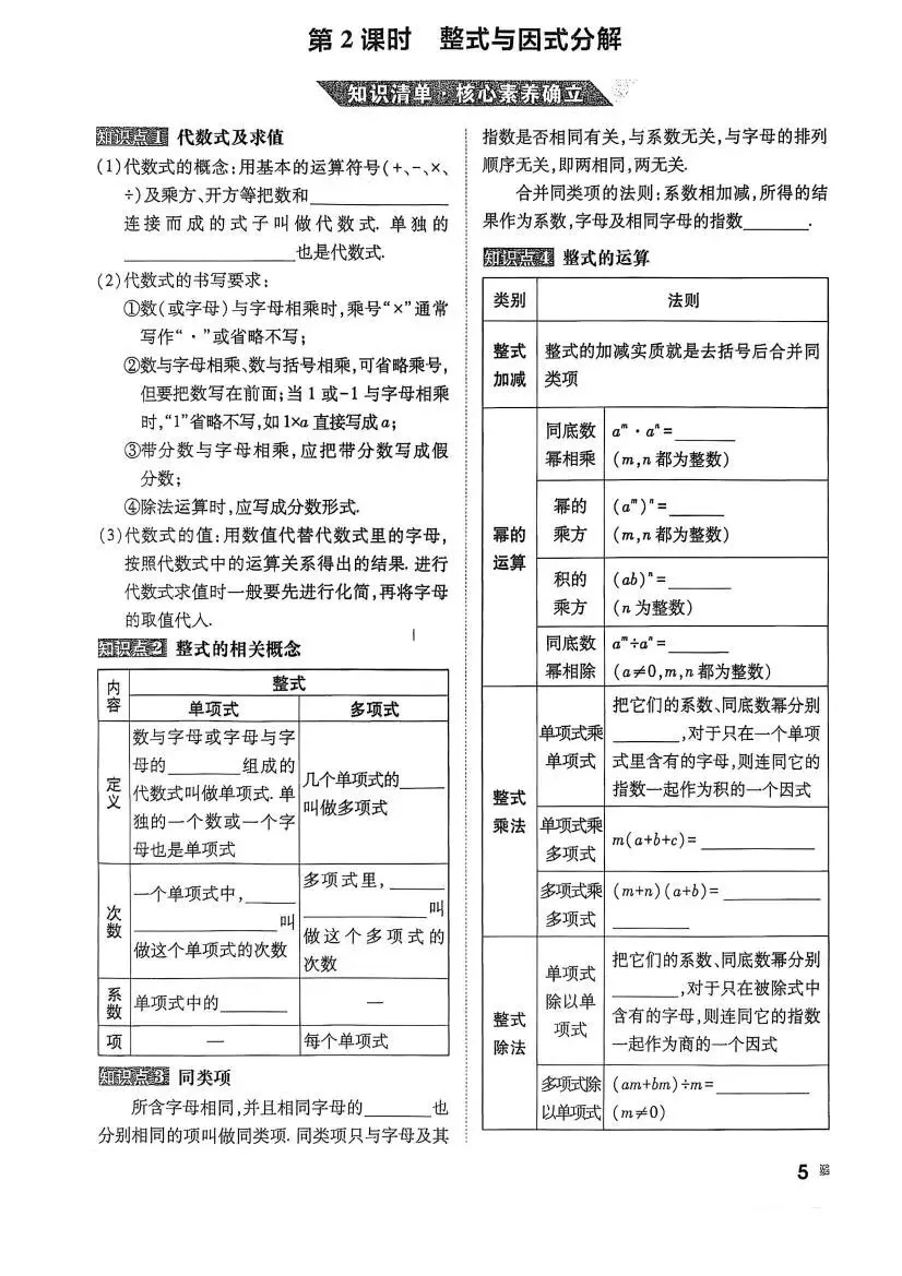 中考数学:高分突破 中考总复习方案 第11张