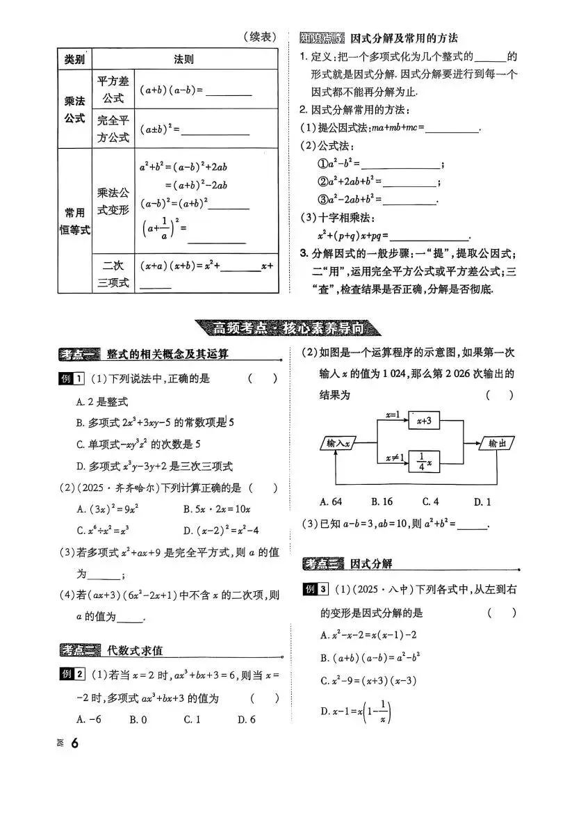 中考数学:高分突破 中考总复习方案 第12张
