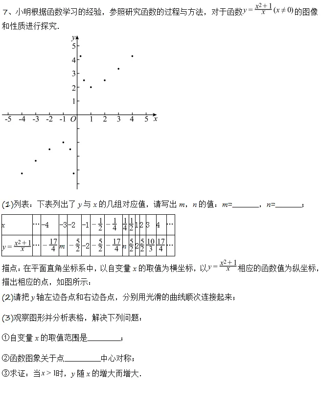 中考函数探究||从建模到应用的函数解题思路与变式题组(一):组合函数类 第15张