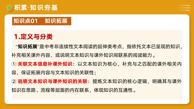 2026年新中考语文一轮复习非连续性文本阅读| 拓展、运用与探究|课件+讲练 第20张