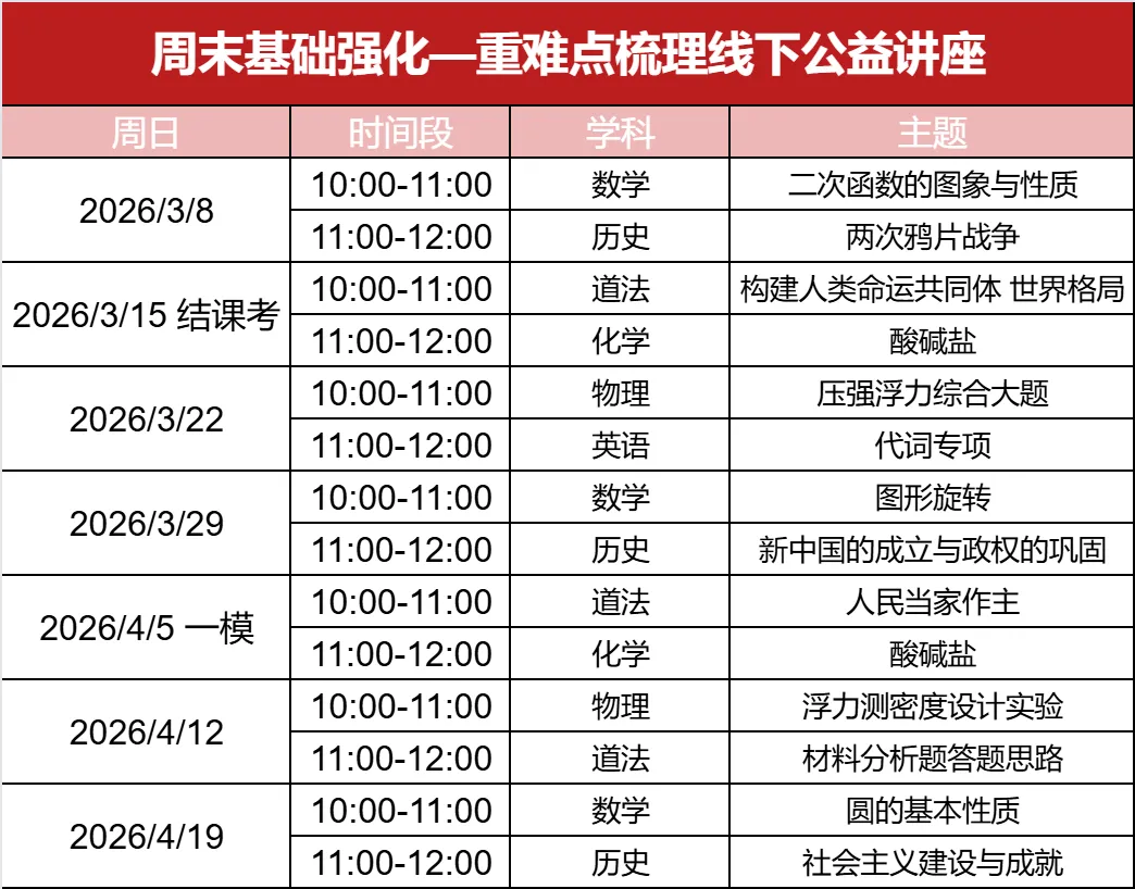 天津中考倒计时100天:26届中考护航冲刺包,3-6月全方位助力备考! 第4张
