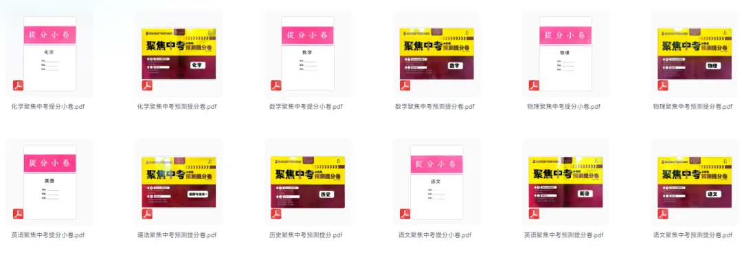 2026版《聚焦中考必刷卷预测卷》(辽宁专版) 第1张