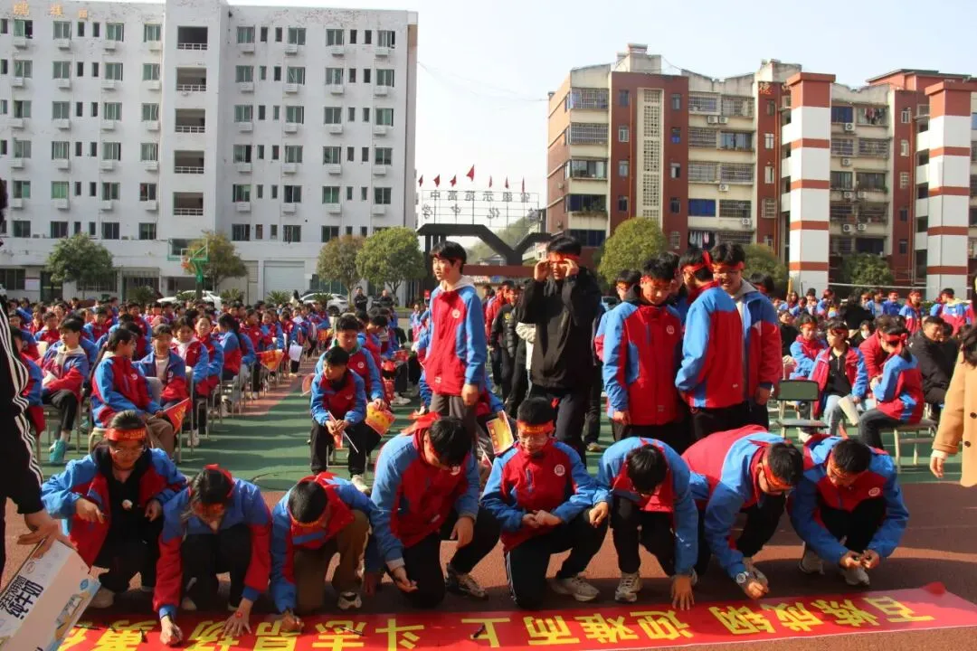 春启新程逐梦行 百日砺剑战中考 ——广元民盟烛光初级中学召开2026年春季开学典礼暨百日誓师大会 第63张