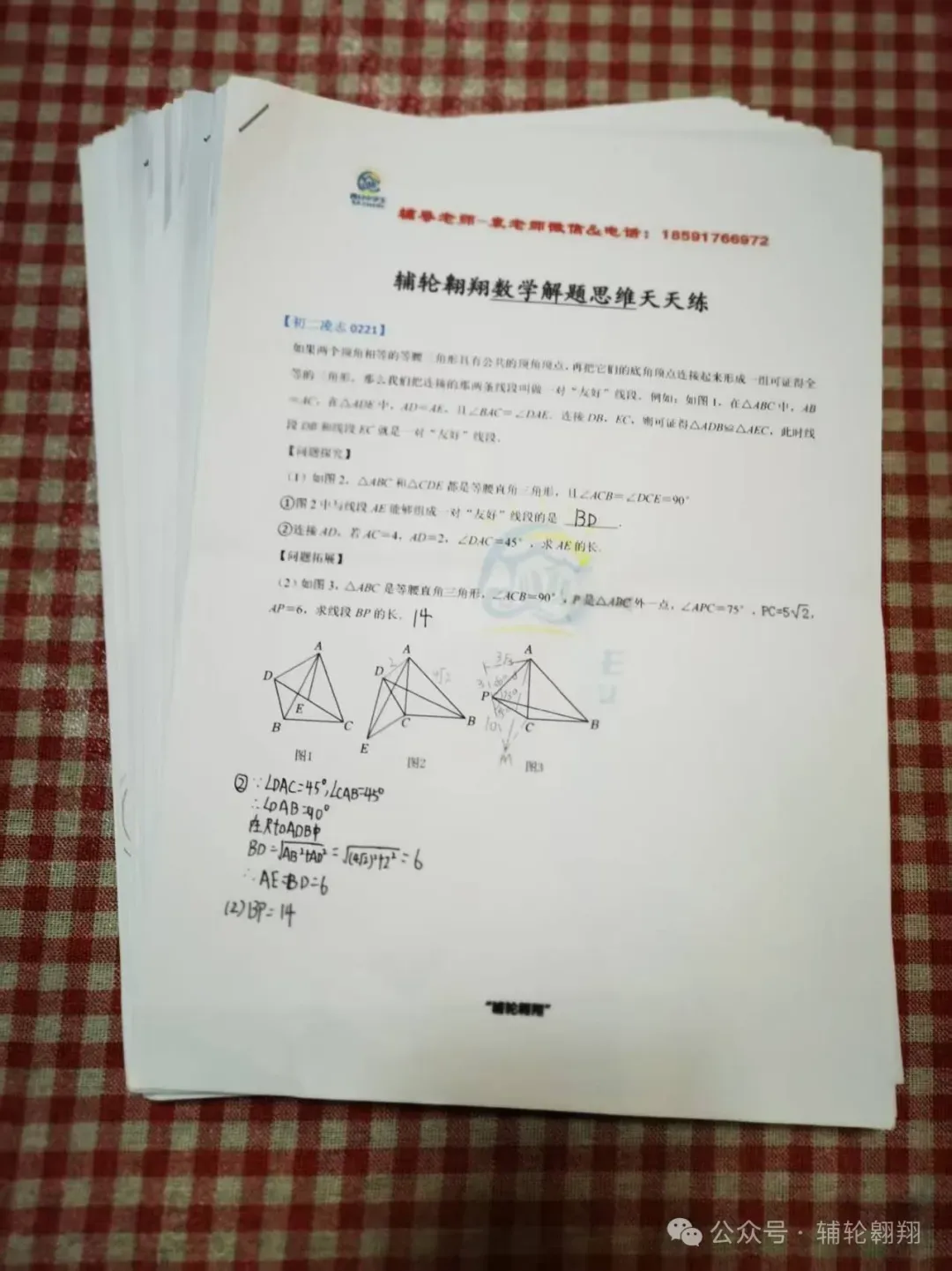 西安中学生备战2026陕西中考压轴分类【最大张角问题】 第25张