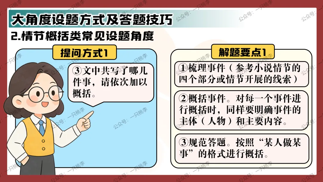 中考复习 | 中考语文小说阅读理解专题一:情节概括 第56张