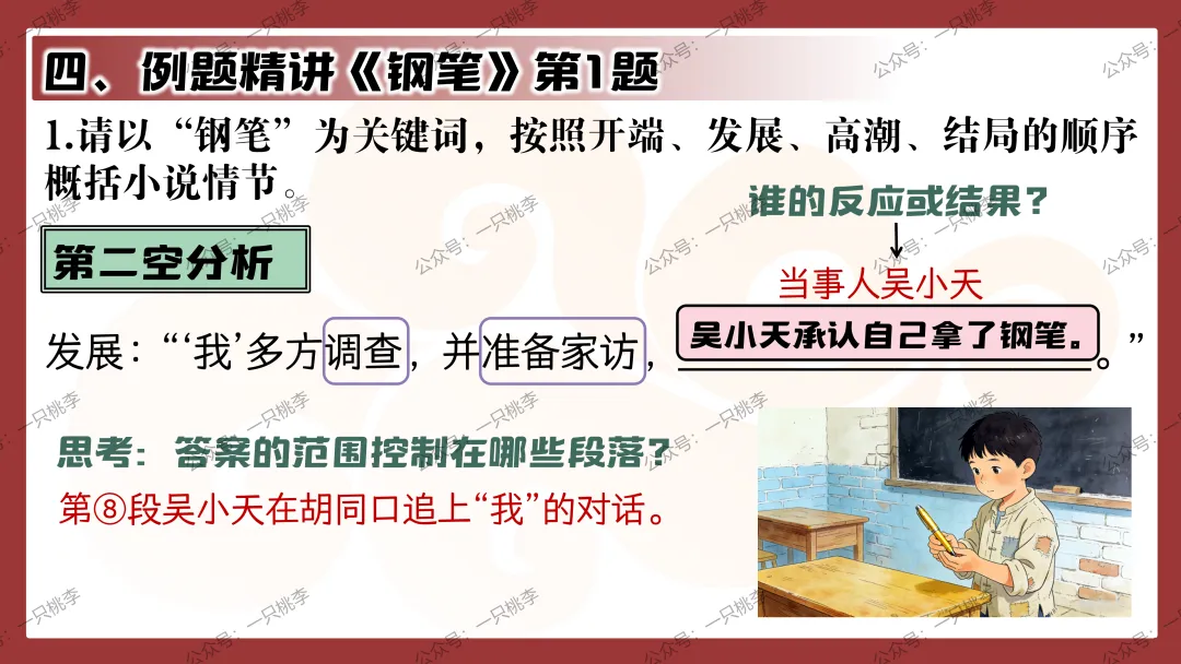 中考复习 | 中考语文小说阅读理解专题一:情节概括 第60张