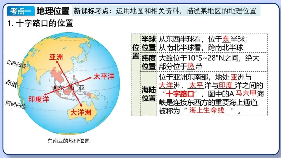 2026年中考地理复习专题九:认识地区(除湘教外通用版) 第4张