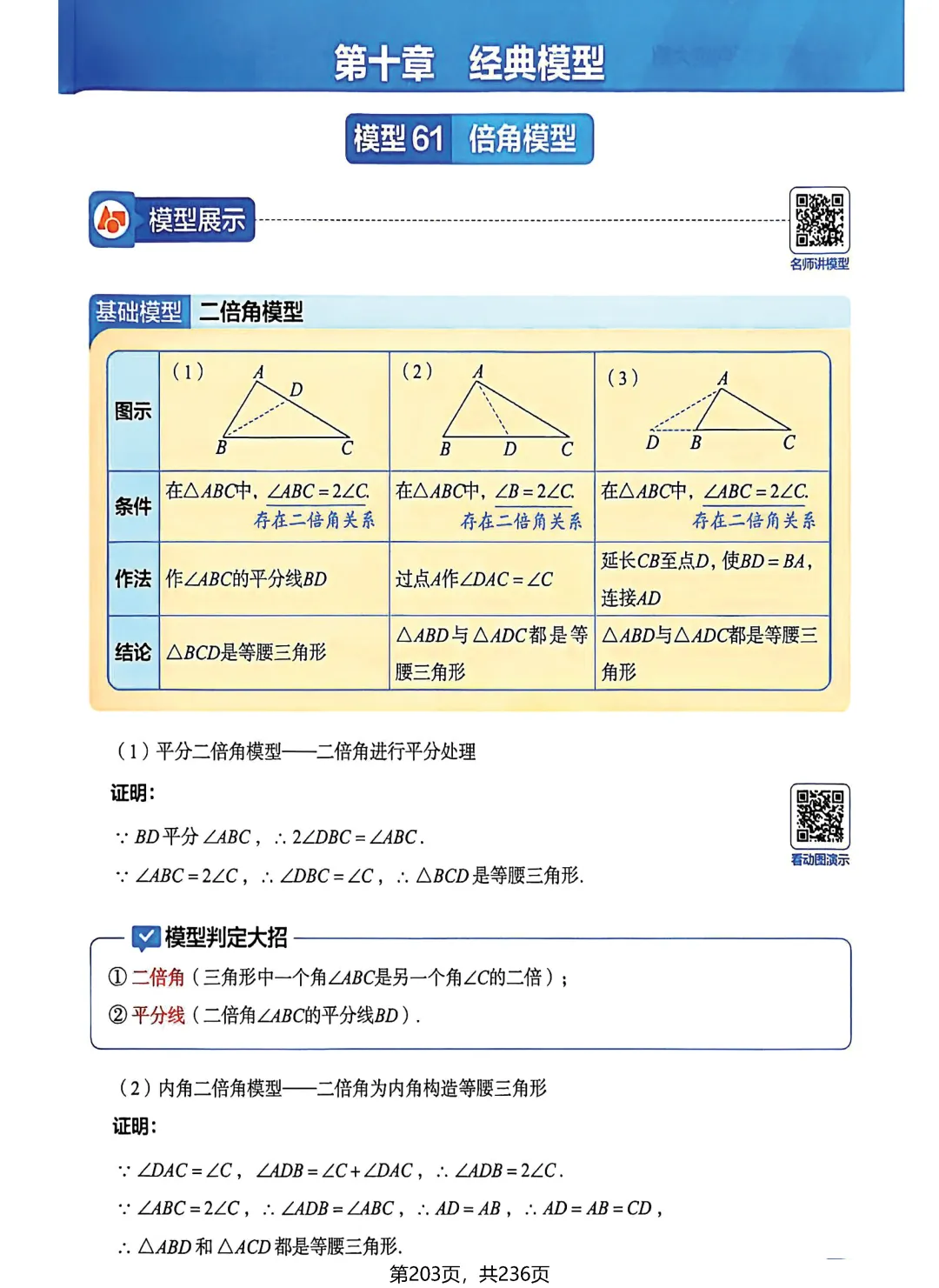 中考8大几何经典模型 第1张