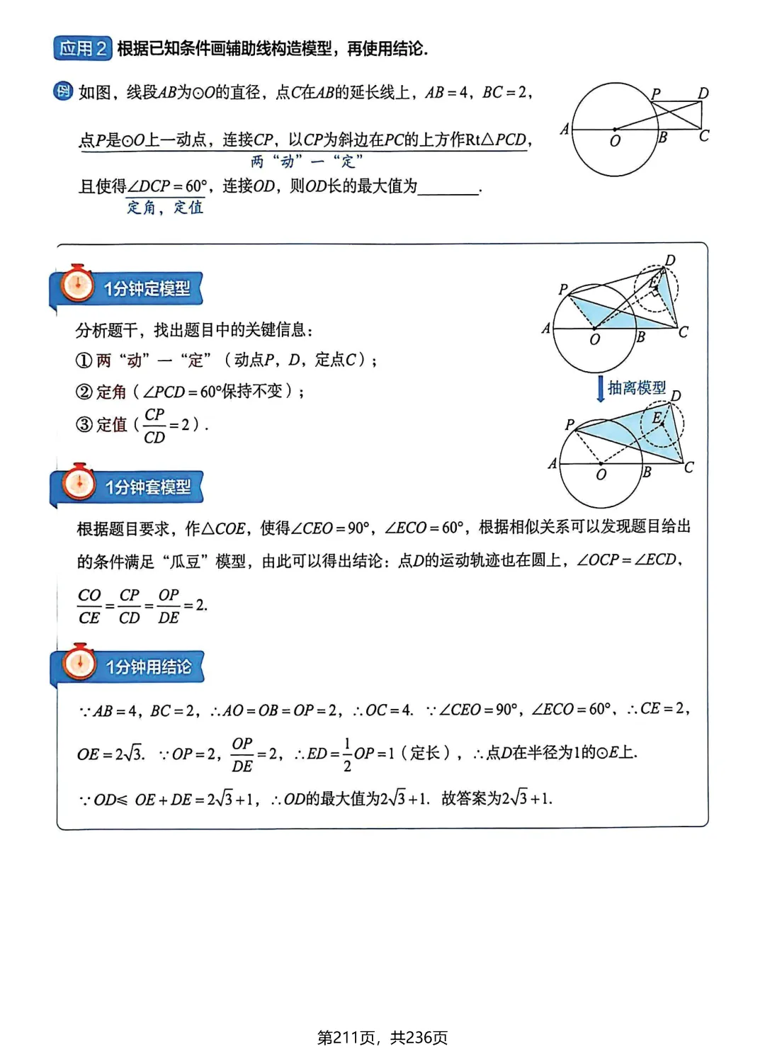 中考8大几何经典模型 第9张