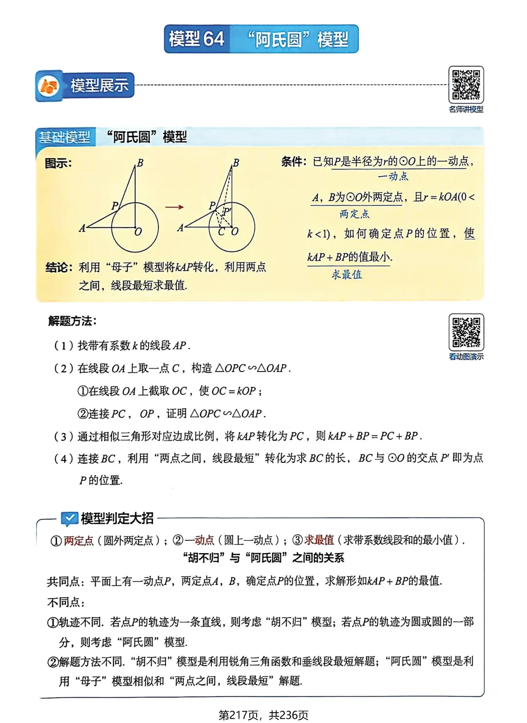 中考8大几何经典模型 第15张